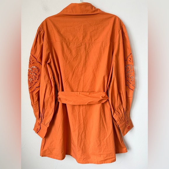 FARM Rio Orange Mini Dress - Picture 11 of 14